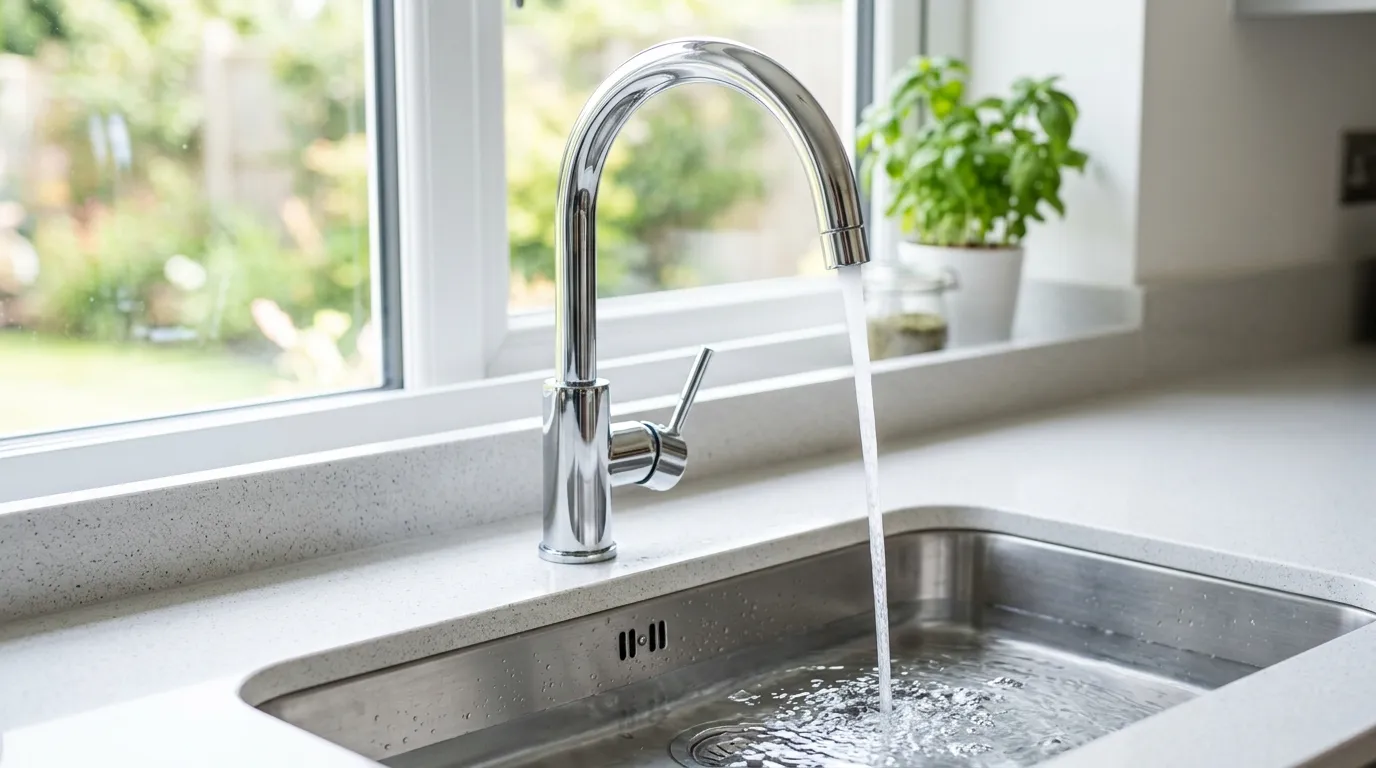 Local Plumbing Master Pros same day plumber fixing a faucet in Windham, OH