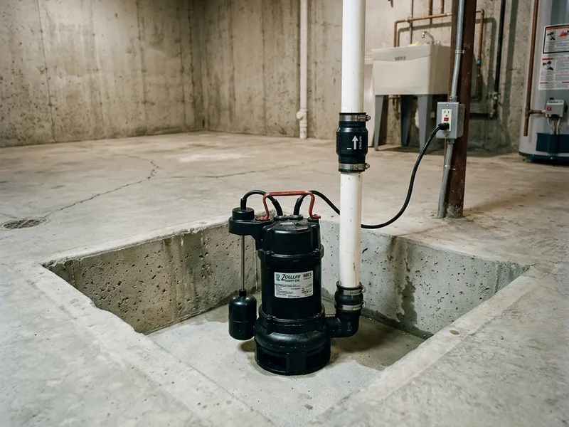 Sump Pump Installation Plumber in Windham, OH